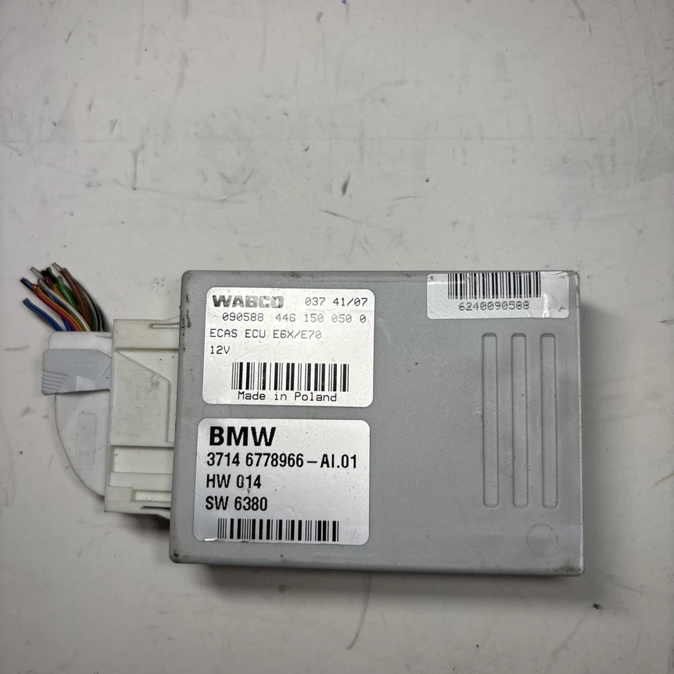 BMW X5 2008 módulo de control de suspensión neumática OEM 6778966 Foto 1 de 4