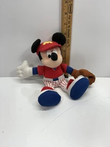  Star Bean Home-run Mickey Mouse Sitzsack Plüsch Puppen Baseball 8 Zoll - Bild 1 von 8