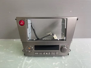 JDM Subaru Legacy BP5 BL5 Outback Climate Control Dual Double Din Bezel Hazard - Picture 1 of 6