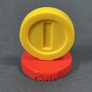 2009 Super Mario Chess Pawn Piece Parts Coin Board Game Cake Topper - Picture 1 of 6