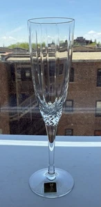 Allaire by Waterford Crystal Marquis Collection 9” Fluted Champagne Glass - Picture 1 of 4