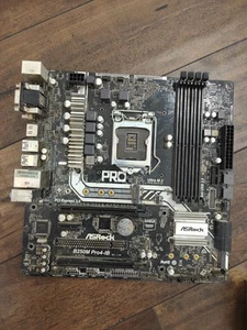 ASROCK B250M Pro4-IB MOTHERBOARD mATX LGA1151 - Bild 1 von 1