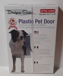 Ideal Designer Series Extra Large Plastic Pet Door Extra Large 10.5” X 15” - Picture 1 of 2