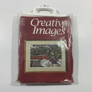 Creative Images Long Stitch Kit Puffing Billy 25cm x 35cm Unworked Tracked Post - Picture 1 of 7
