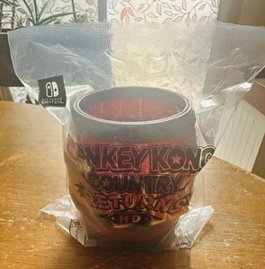 Donkey Kong Country Returns HD Barrel GameStop Preorder Bonus Sealed In Hand  - Picture 1 of 2