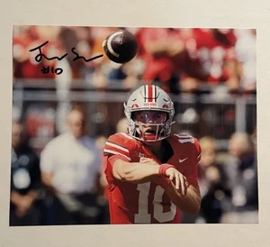 JULIAN SAYIN HANDSIGNIERT 8x10 FOTO HANDSIGNIERT OHIO STATE BUCKEYES FOOTBALL COA - Bild 1 von 1