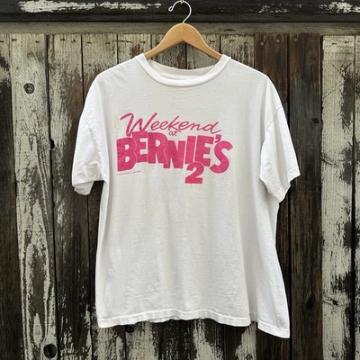 Vintage 90s Weekend At Bernie's 2 Movie Promo Comedy Men's T-Shirt XL - Image 1 of 4