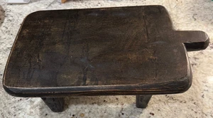 Pottery Barn Found Reclaimed Wood Footed Tray 16"x12"x 6.5" - Picture 1 of 13