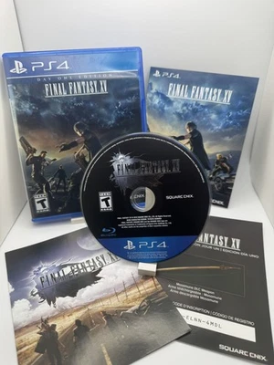 Final Fantasy XV: Day One Edition (Sony PlayStation 4, PS4, 2016) CIB Complete - Image 1 of 2