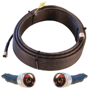 Wilson Electronics 75 ft. Black WILSON-400 Ultra Low Loss Coax Cable (N-Male ... - Picture 1 of 1