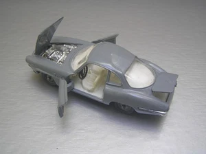 Alfa Romeo Giulia SS made in USSR Politoys gray with white interior 1/43 scale - Picture 1 of 9