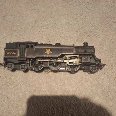 Hornby Dublo EDL18 2-6-4T BR Standard Tank Loco - 3 rail - r/n 80054 - Image 1 of 3