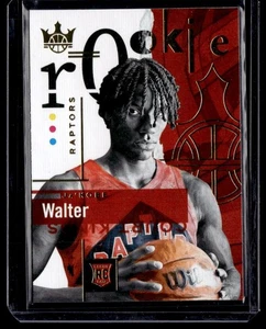 JA'KOBE WALTER 2024-25 PANINI COURT KINGS ROOKIE RC TORONTO RAPTORS #111 - Foto 1 di 2
