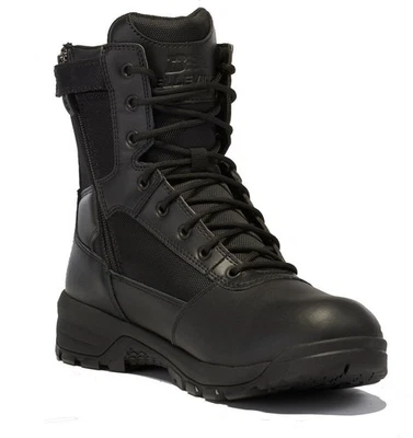 Belleville Men's 8" Spear Point Composite Toe Side-Zip Tactical Boot Black - Image 1 of 4