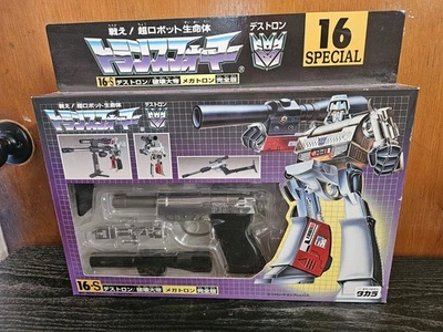 Transformers G1 Megatron 16 Special New Sealed Takara Authentic Reissue D-16S - Image 1 of 4