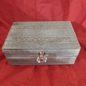 Ehering Box Unikat und Verlobungsring Halter Boxen für rustikales Braun - Bild 1 von 2