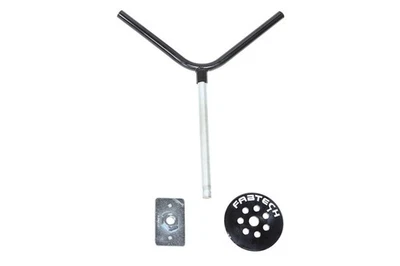 Montaje plano de neumático de repuesto universal Fabtech FTT10001BK para camas de camión Foto 1 de 4