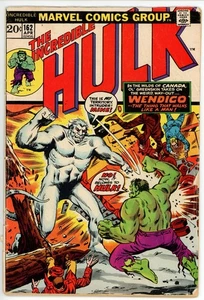 Marvel, Incredible Hulk #162, Erster Auftritt von Wendigo, sehr guter Zustand - 1973 - Bild 1 von 2