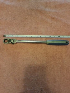 Blue Point By Snap On Tools 17 Mm Flex Head Reversible Soft Handle Ratchet - Foto 1 di 14