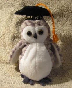 Ty Beanie Baby "WISER -class of '99" 5th swing tag, 7th tush tag - 1999 - Picture 1 of 8