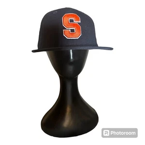 NEW ERA Syracuse Orange Navy 59FIFTY Fitted Cap 7 - Picture 1 of 6