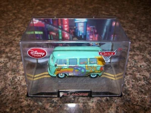 Disney Pixar Cars 2 Fillmore Disney Store Diecast Collectible Van in Case Peace - Picture 1 of 4