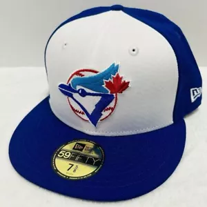 New Era Toronto Blue Jays Cooperstown Alternate 59FIFTY Fitted Hat Blue 7 5/8 - Picture 1 of 6