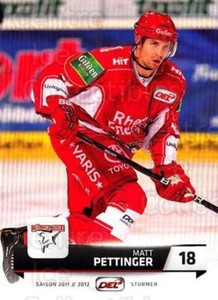 2011-12 German DEL #138 Matt Pettinger