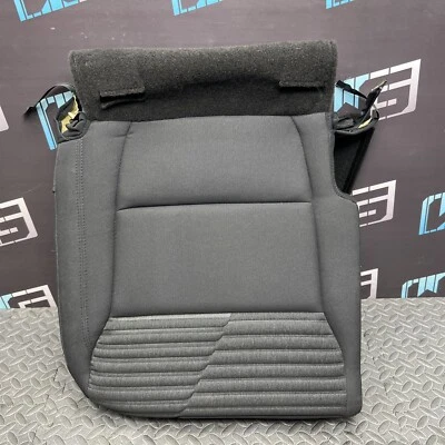 OEM 2021-2023 FORD F150 STX REAR SEAT CUSHION RIGHT UPPER BACK BLACK ONYX CLOTH - Image 1 of 4