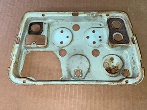 Corvette Small Gauge Cluster Housing Case Back Backing Plate 68 69 70 71 - Picture 1 of 5