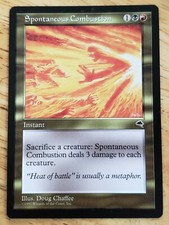 1x MTG Magic The Gathering Spontaneous Combustion [Tempest] Trading Card