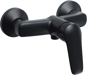 Schwarze Duscharmatur Einhebelmischer Dusche Bad Brausebatterie - Bild 1 von 2