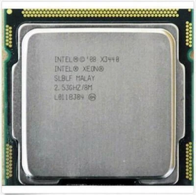 Intel Xeon X3440 2.53GHz 4 Cores 8M 1333MHZ Socket LGA 1156 SLBLJ CPU Processors - Image 1 of 4