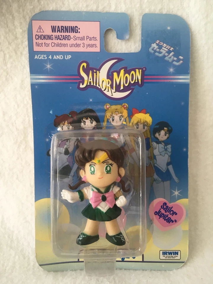 Boneco Sailor Moon Sailor Jupiter novo 2” NOS Noako Takeuchi Kodansha - Imagem 1 de 4