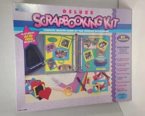 Memories Forever Super Deluxe Scrapbooking Kit Westrim Crafts 1997 Sealed NIB - Picture 1 of 13