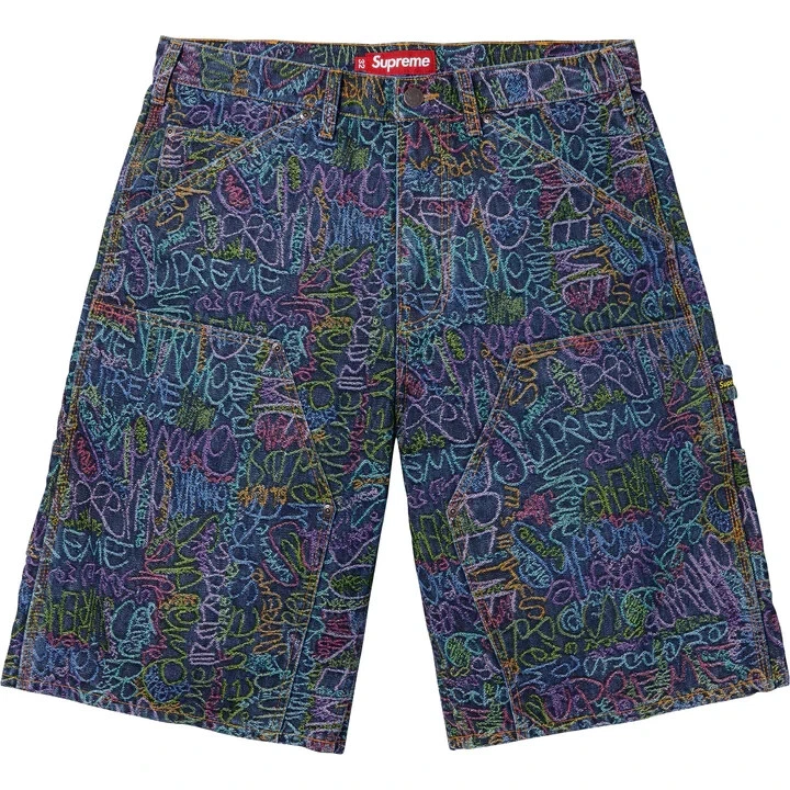 レアモデル Supreme Work Short 32 ダークブラウン 本物 Supreme Mary