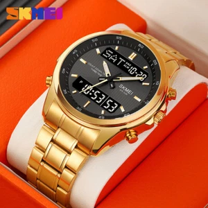 Women Watches 30m SKMEI 2049 Fashion Waterproof Men WristWatch Sports New - Picture 1 of 16