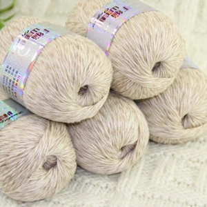 New Sale Soft 5 Skeins x50g Pure Cashmere Blankets Hand DIY Knit Wool Yarn 35 - Picture 1 of 12