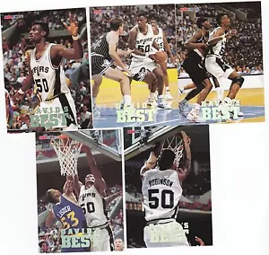 1993-94 HOOPS David's Best Complete Set DAVID ROBINSON (Spurs) - Picture 1 of 1
