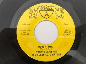 Rockabilly Instro 45 NORMAN LEWIS Moody ATWELL hear - Bild 1 von 2