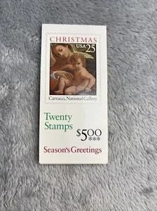 USA BK 167 SC#2427 MHN, WEIHNACHTSMADONNA & KINDERHEFT, FV 5,00 $ (1989) - Bild 1 von 6