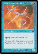 WEATHERSEED FAERIES ~mtg EX-NM Urza's Legacy Com x4