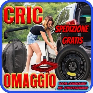 Ruotino di Scorta 17 Ruota 5 Fori Nissan Juke Cric Chiave Sacca Crick Ricambi a - Bild 1 von 11