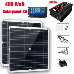 400W Solarmodul-Kit +6000W Wechselrichter 100A 12V Batterieladegerät mController - Bild 1 von 9
