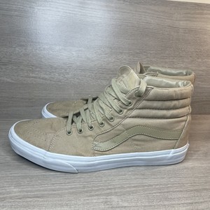 vans altas beige