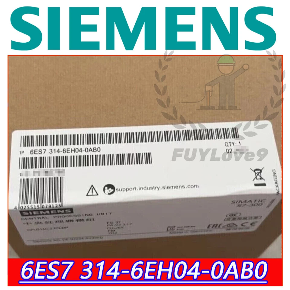 Siemens Simatic 6ES7314-6EH04-0AB0 PLC Compact Processor