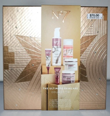 No 7 The Ultimate Skincare Collection – 6 Piece Set #C104002 NIB - Image 1 of 3
