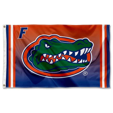 Florida Gators Gradient Colors Large Outdoor Flag Cover