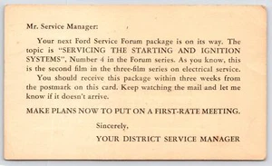 Detroit MI Ford Service Forum Series Film "Ignition Systems"~Hanson Enderlin ND - Picture 1 of 2