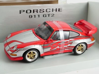 Modelli UT 1/18 Porsche 911 GT2 Strada Con Decorazione Racing - Immagine 1 di 4
